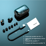 Fone de Ouvido Bluetooth