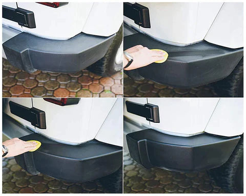 Cera Revitalizadora de Plásticos com Proteção Cerâmica (Kit com Esponja)