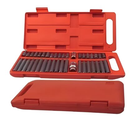 Kit de Chave de Fenda com 40 Pontas Magnéticas e Estojo