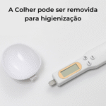 Colher com Balança Digital de Alta Precisão