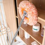 Esfregão Mop Giratório 360° com Cabo Ajustável Extensor