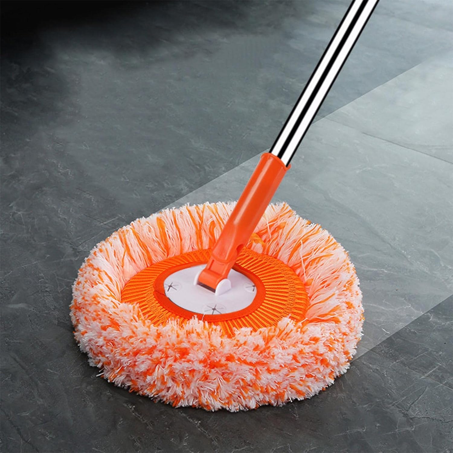Esfregão Mop Giratório 360° com Cabo Ajustável Extensor