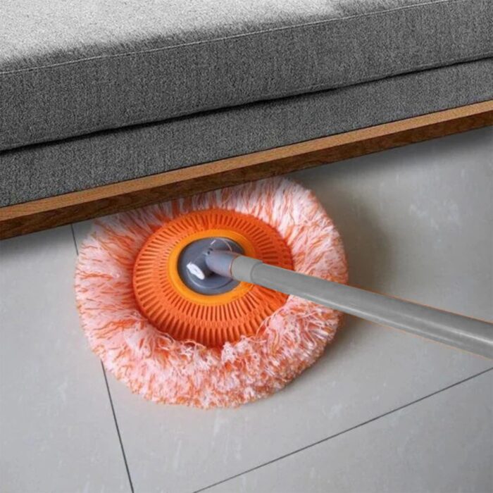 Esfregão Mop Giratório 360° com Cabo Ajustável Extensor