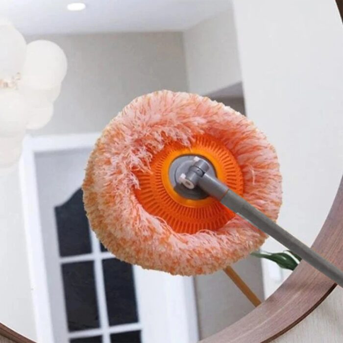 Esfregão Mop Giratório 360° com Cabo Ajustável Extensor