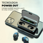 Fone de Ouvido Bluetooth