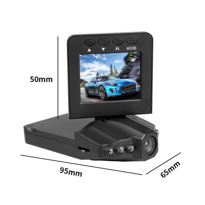 Câmera de Segurança Veicular HD 1080p com Visão Noturna