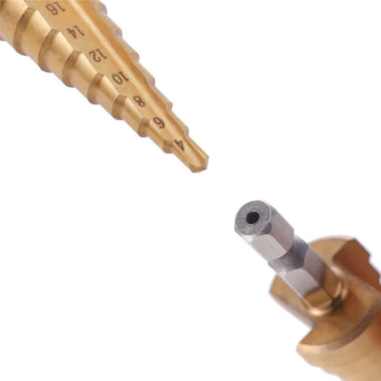 Kit de Brocas Escalonadas com Revestimento de Titânio