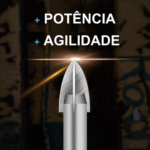 Kit de Brocas Multimaterial com Ponta de Tungstênio 7 Peças