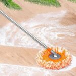 Esfregão Mop Giratório 360° com Cabo Ajustável Extensor