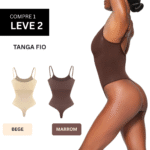 Body Modelador Shape Slim Redutor de Medidas Compre 1 Leve 2