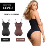 Body Modelador Shape Slim Redutor de Medidas Compre 1 Leve 2