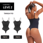 Body Modelador Shape Slim Redutor de Medidas Compre 1 Leve 2