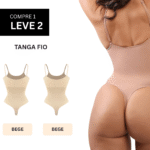 Body Modelador Shape Slim Redutor de Medidas Compre 1 Leve 2