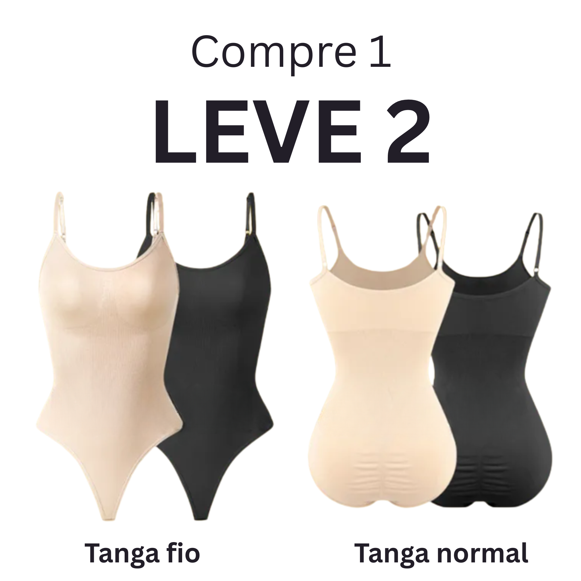 Body Modelador Shape Slim