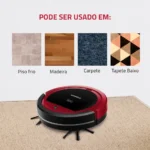 Robô Aspirador de Pó 3 em 1 Mondial Smart Clean RB-07