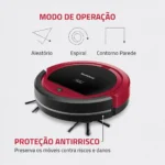 Robô Aspirador de Pó 3 em 1 Mondial Smart Clean RB-07