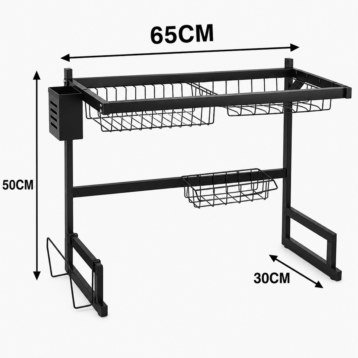 Cozinha Suspensa Modular Autossustentável Escorredor Premium